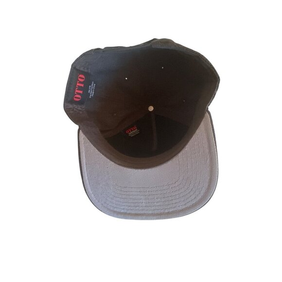 Taxman Brewing Co. Dark Gray Snapback Hat By Otto One Size Fits Most Adjustable - Picture 4 of 5